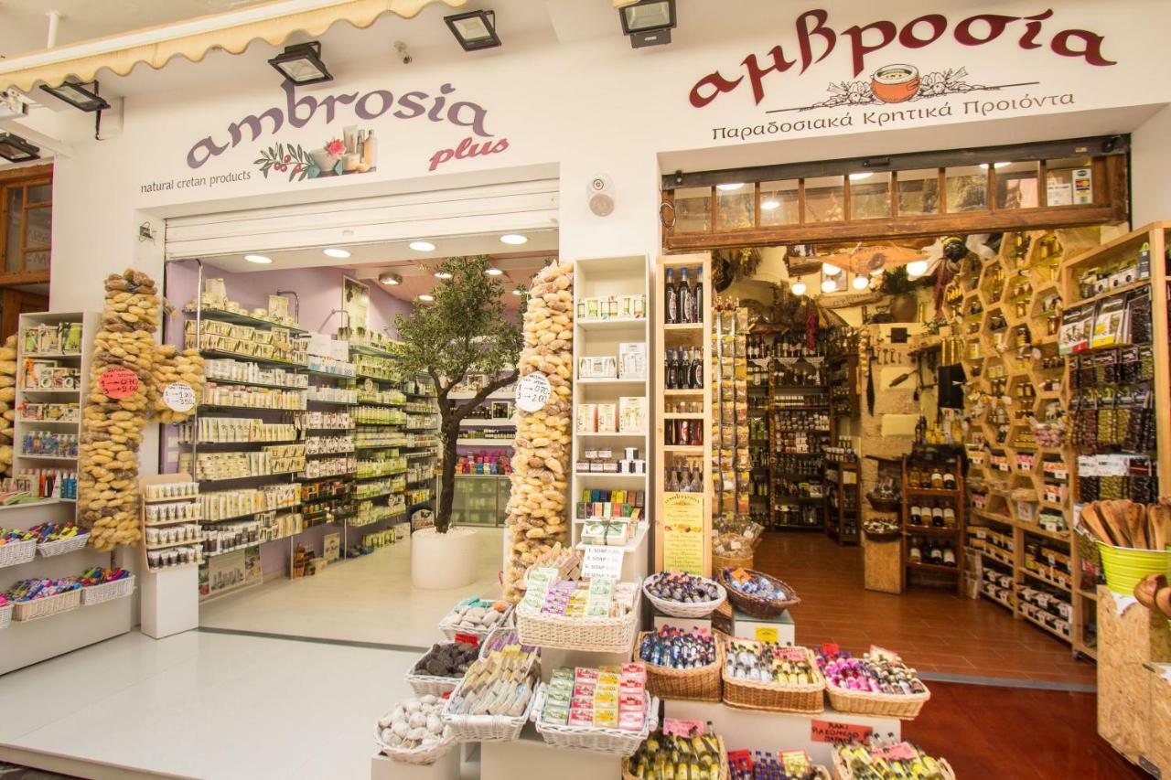 Mmebassia Chrissi Akti Chania Exterior foto